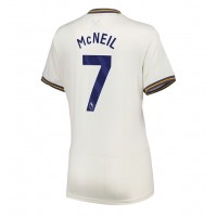 Camiseta Everton Dwight McNeil #7 Tercera Equipación Replica 2024-25 para mujer mangas cortas